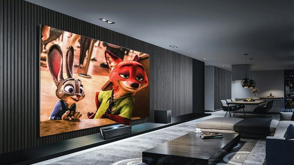 What are the best tips for integrating a home theater in a living room?